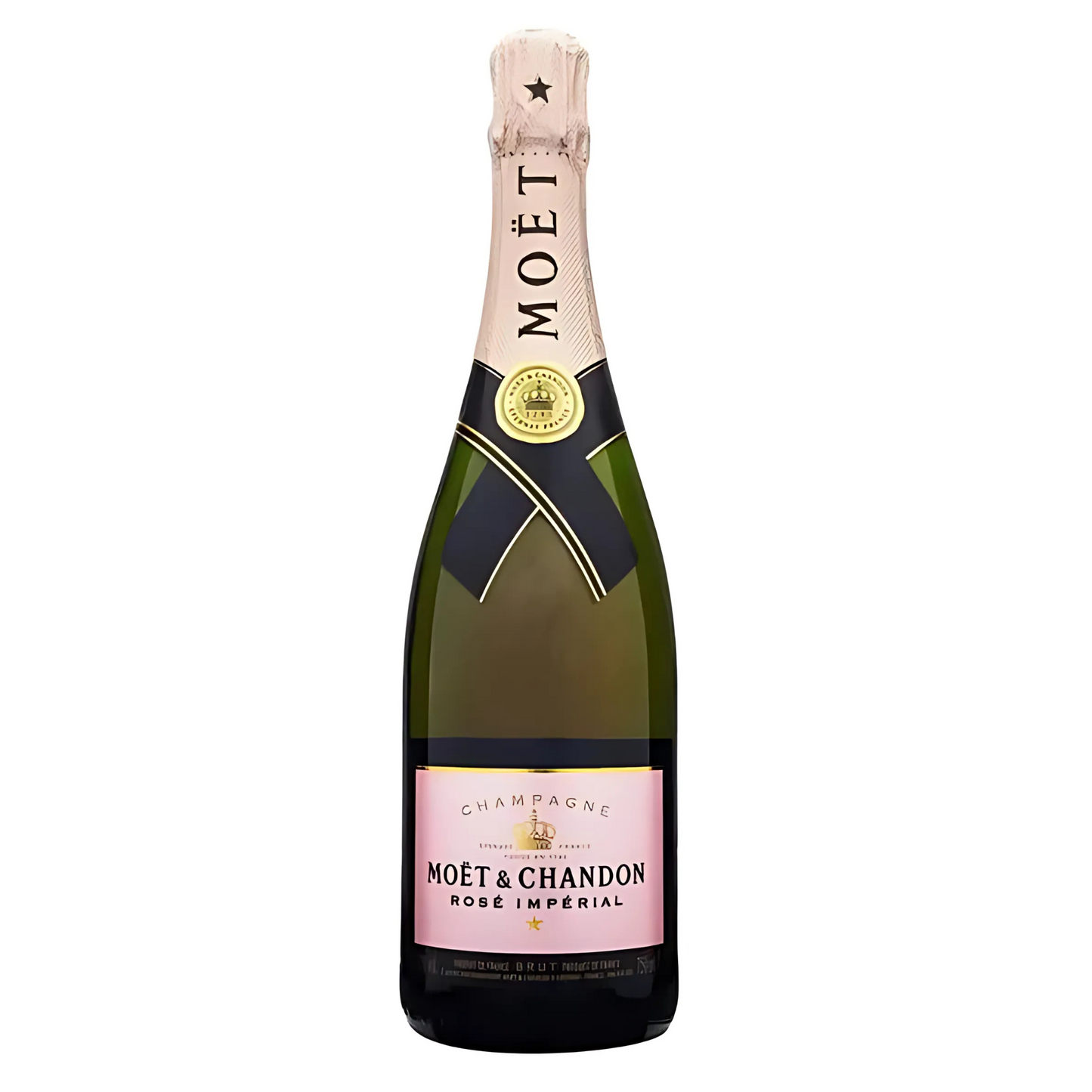 Garrafa do Champagne Rosé Impérial Moët & Chandon 750ml.