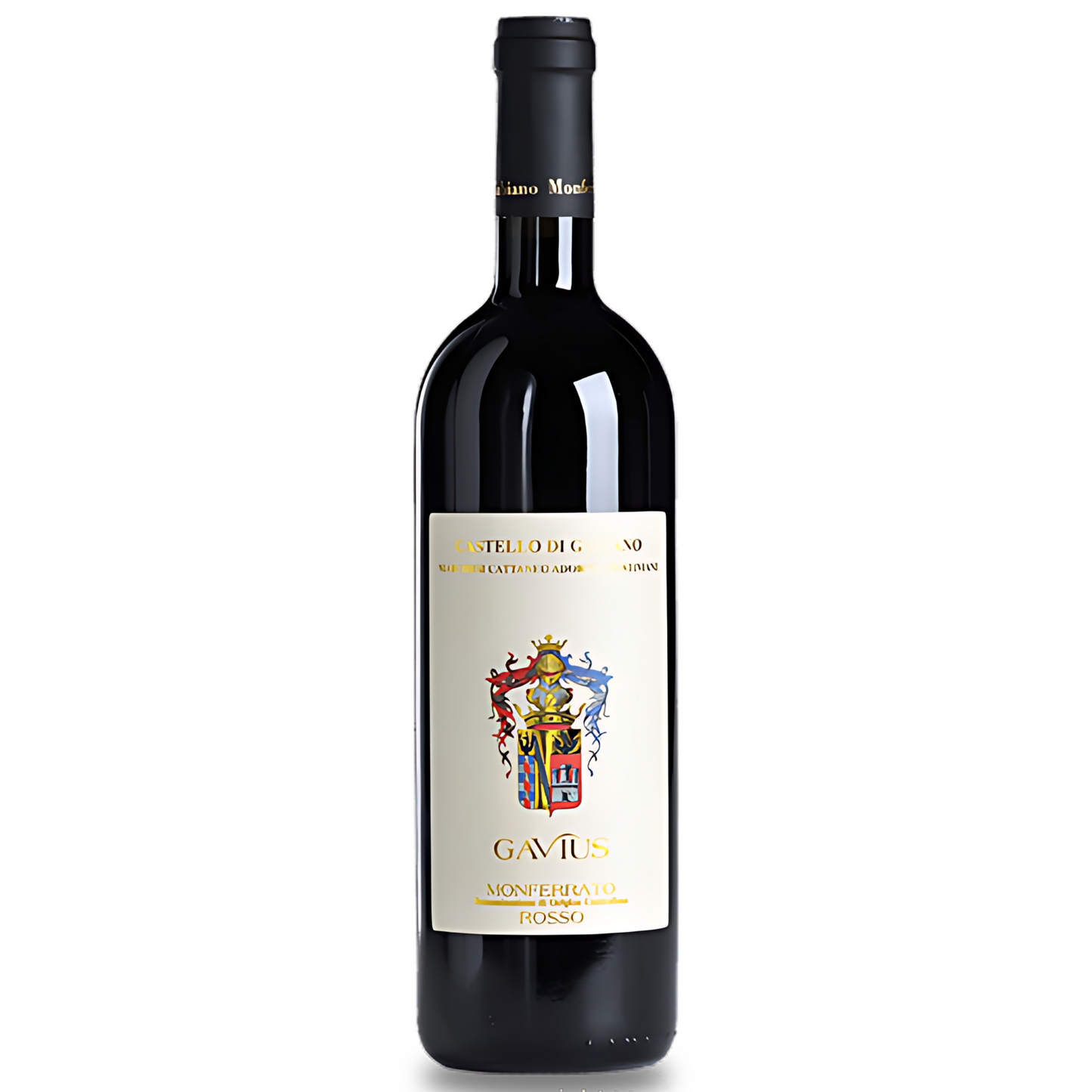 Garrafa do Vinho Tinto Gavius Monferrato Rosso DOC 2020, Castello di Gabiano.