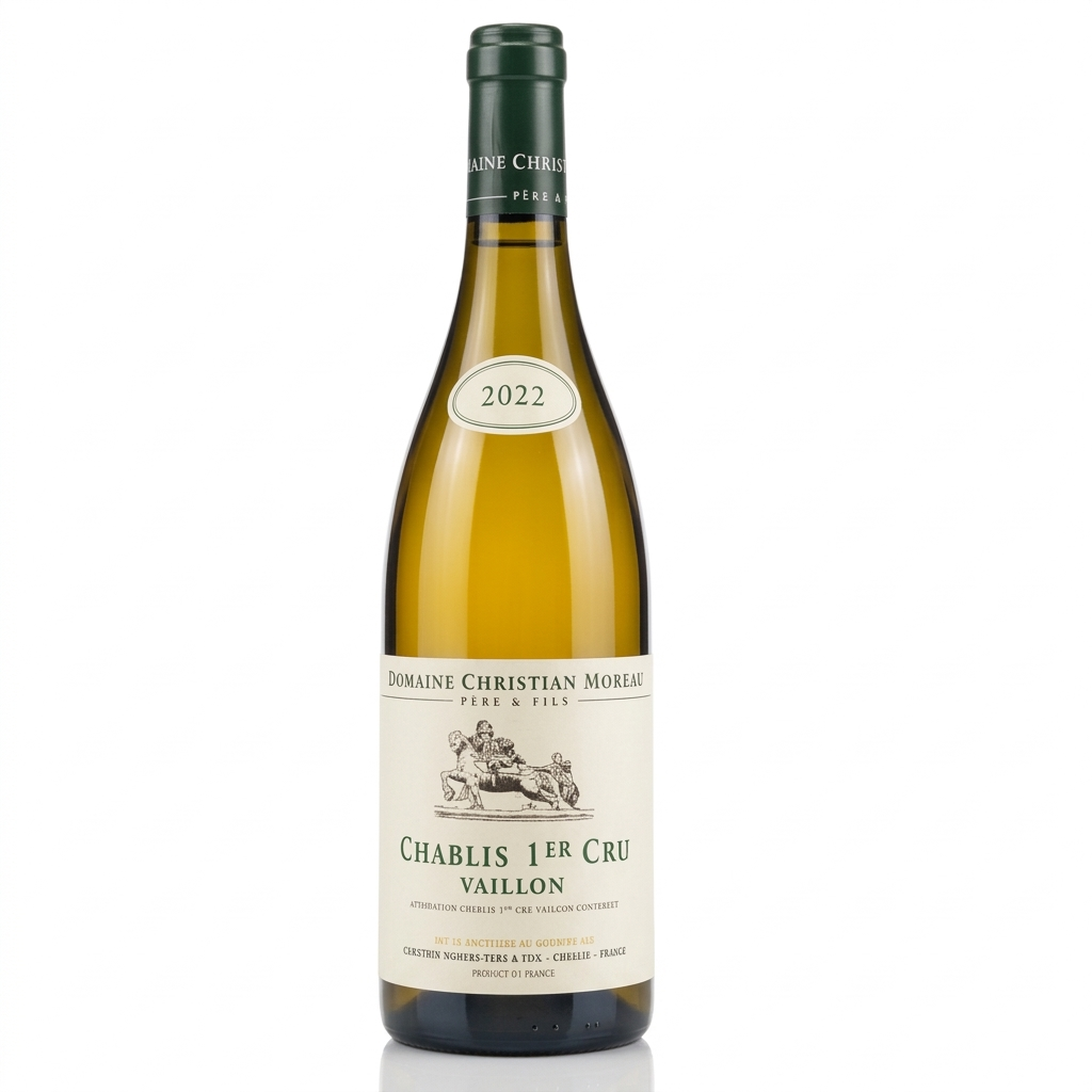Domaine Christian Moreau Chablis 1er Cru Vaillon - 2022