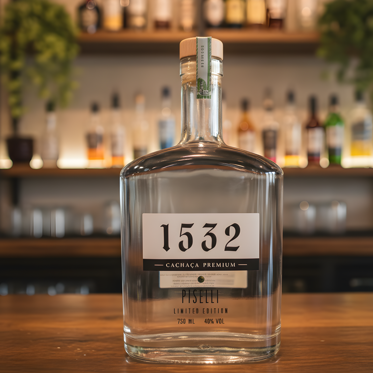 Cachaça Piselli Artesanal Prata 750ml - Seleção Exclusiva Juscelino Pereira