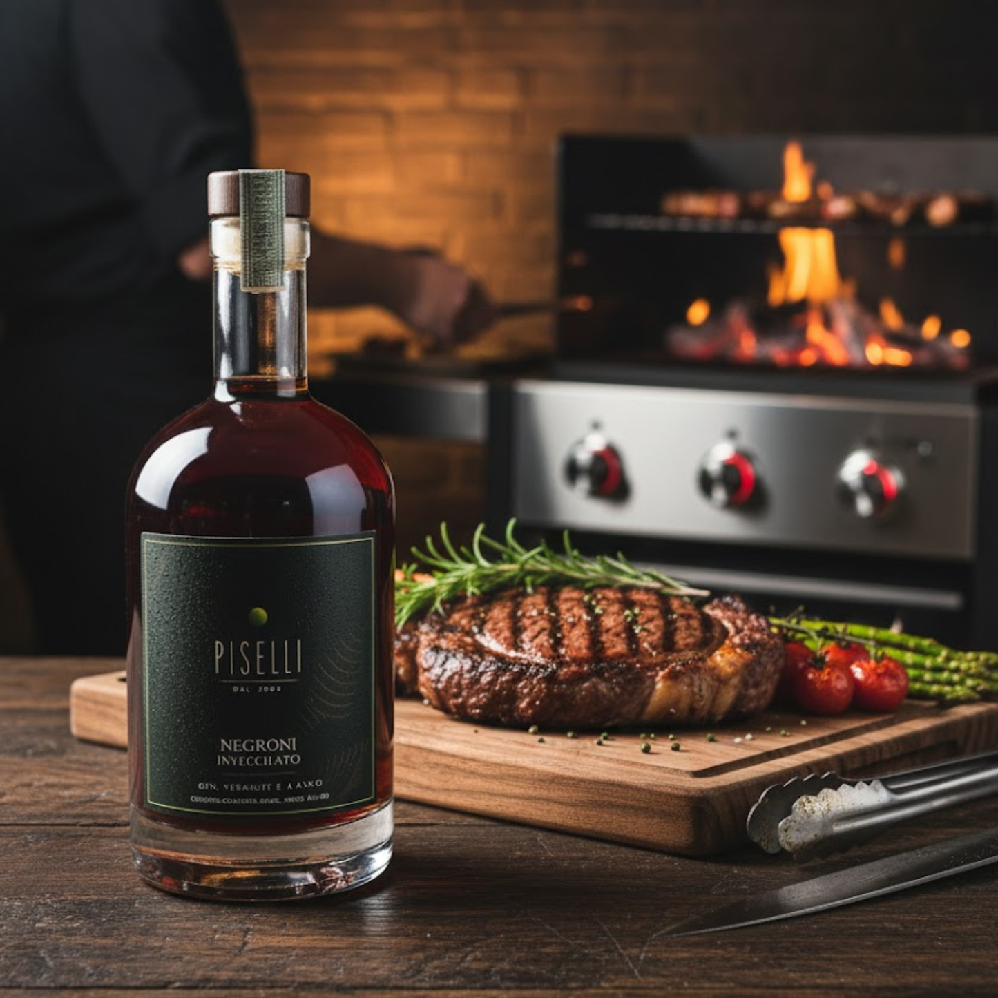 Negroni Invecciato Piselli - 375ml - Seleção Exclusiva Juscelino Pereira