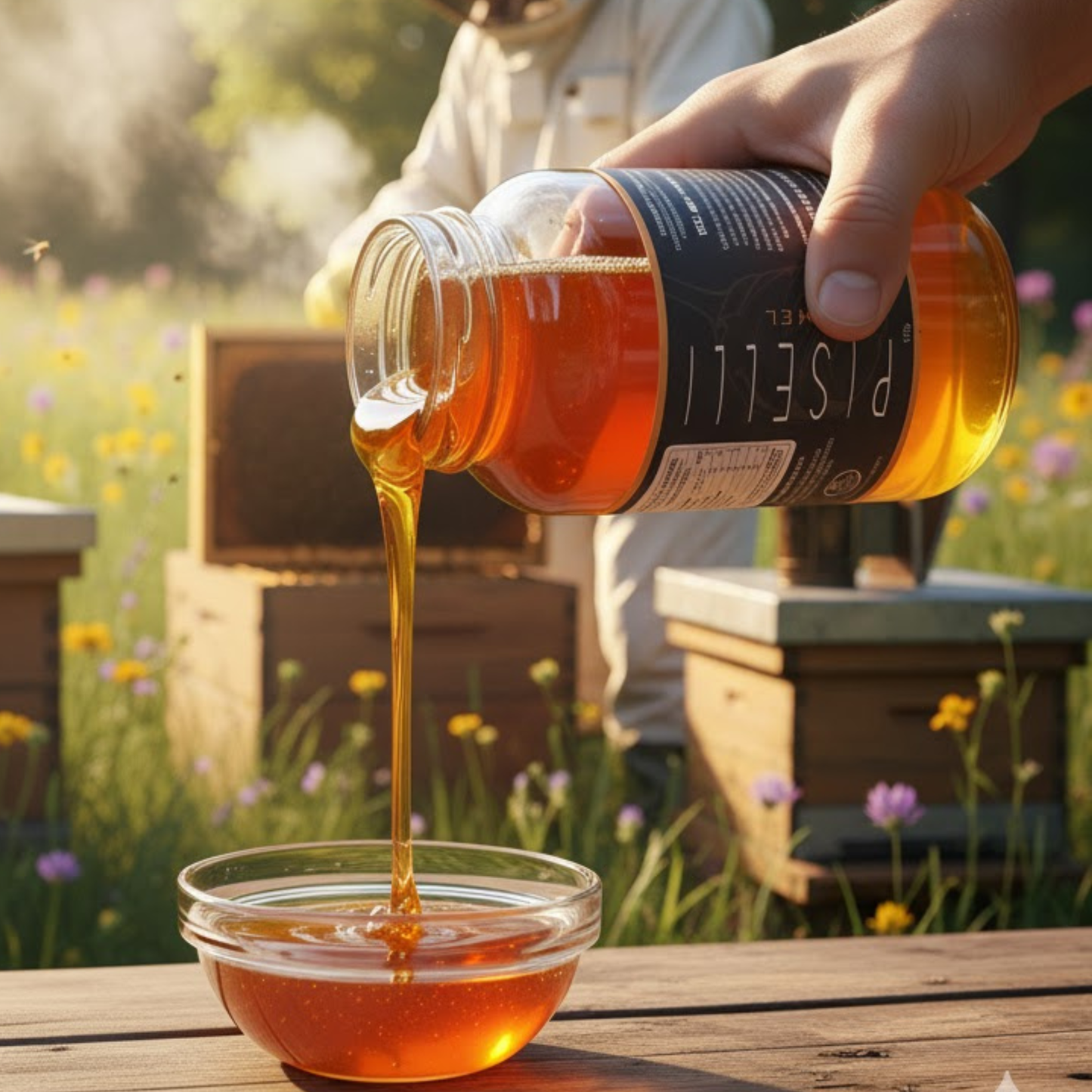 Mel Piselli 770g – Puro, Natural e Artesanal.