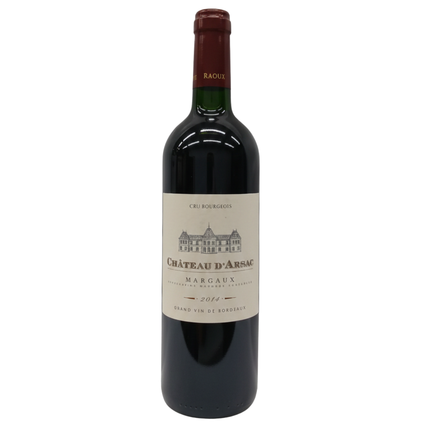Château d’Arsac Margaux 2014