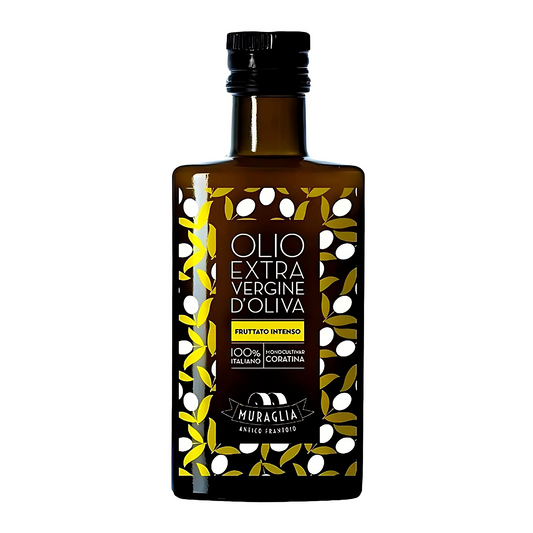 Garrafa do Azeite de Oliva Extra Virgem Frutado Intenso Muraglia 250ml.