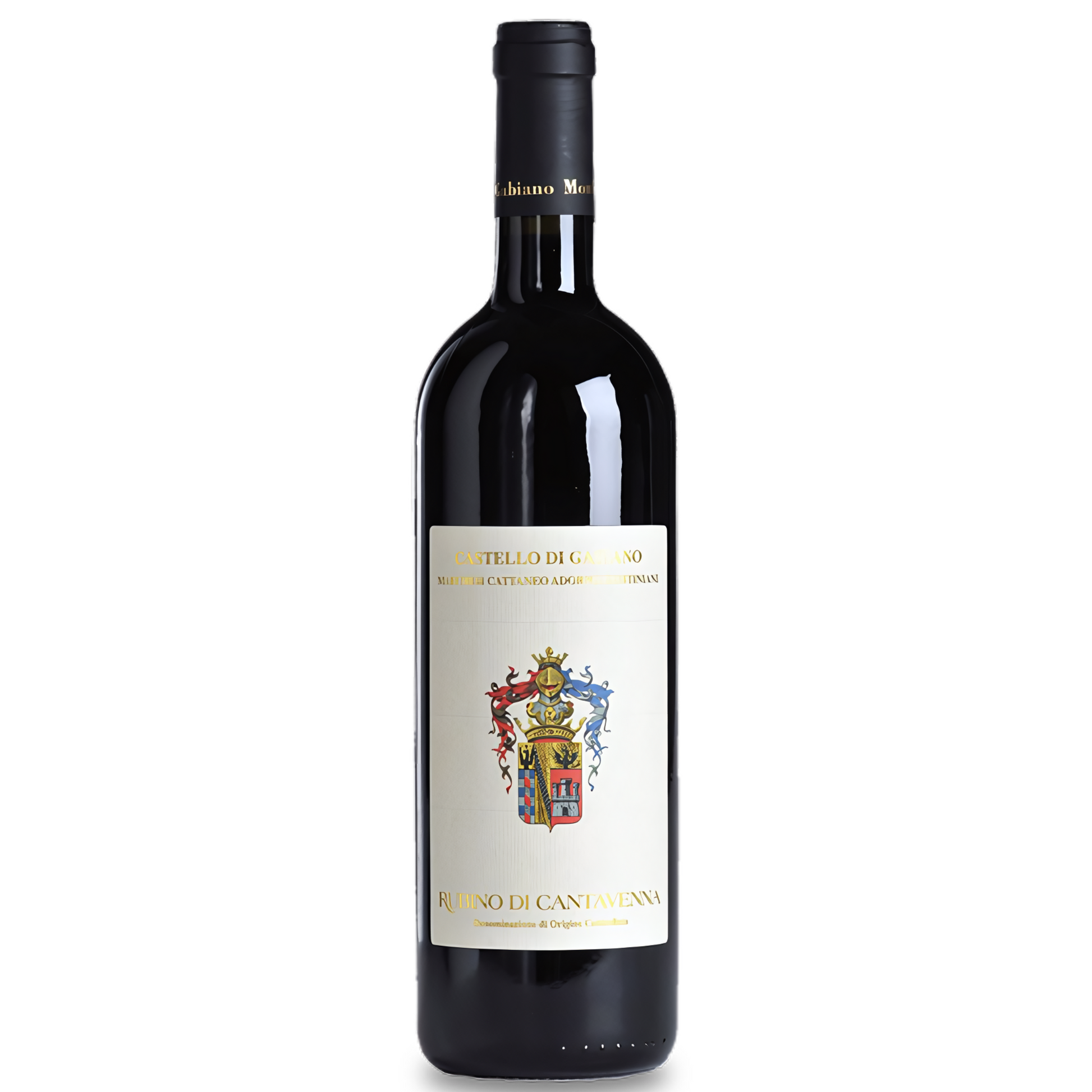Garrafa do Vinho Tinto Rubino di Cantavena DOC 2019, Castello di Gabiano.