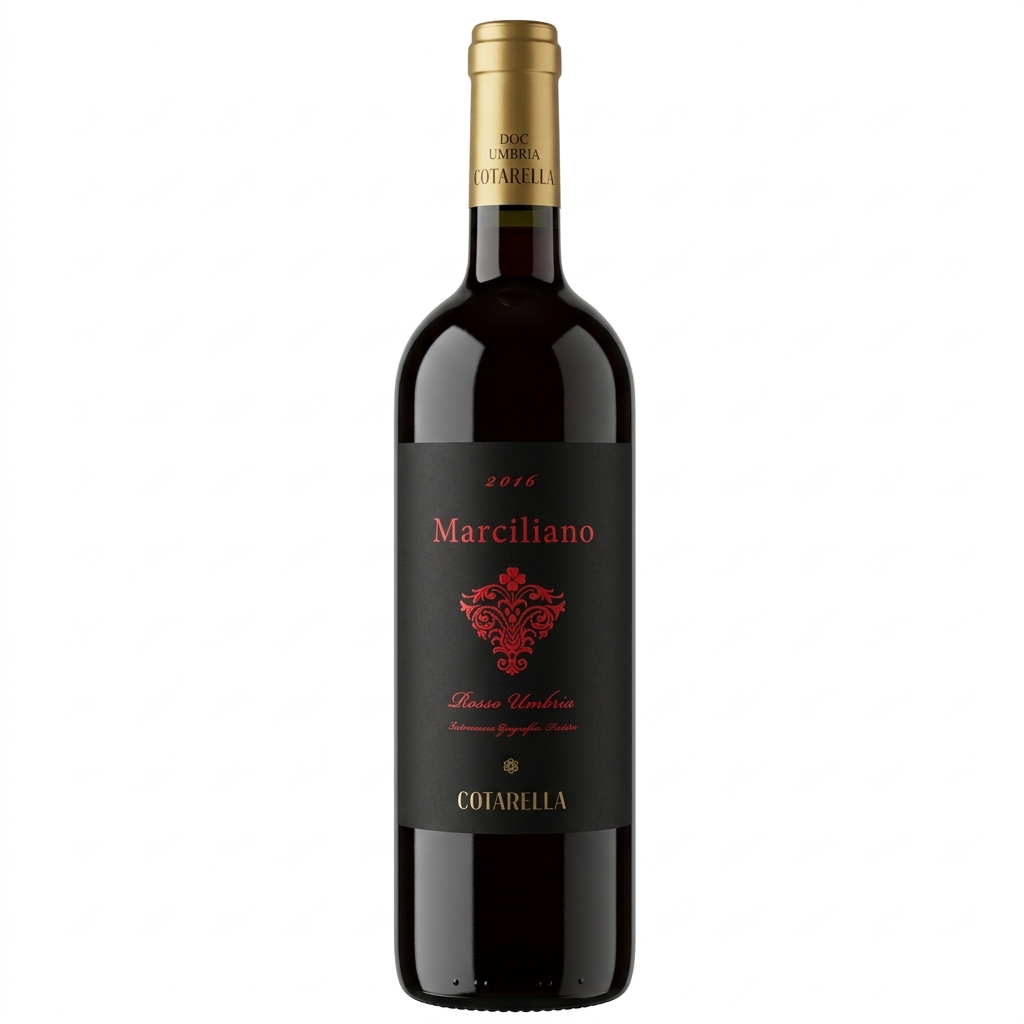 Família Cotarella | Marciliano Rosso Umbria IGT | 2016 | 750ml | Vinho Tinto Italiano