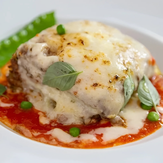 Lasagne alla Bolognese con Piselli