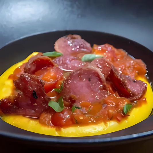 Polenta All'arrabiata con