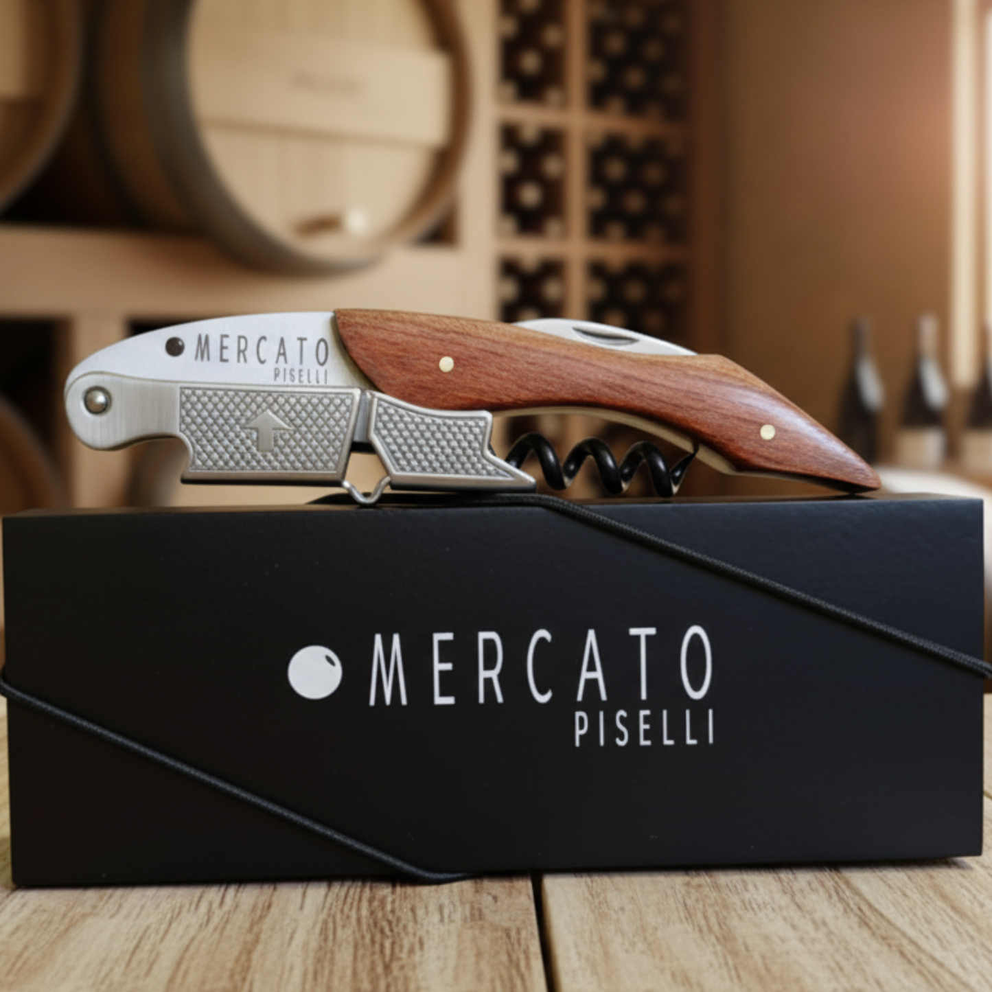 Abridor de Vinho Mercato Piselli