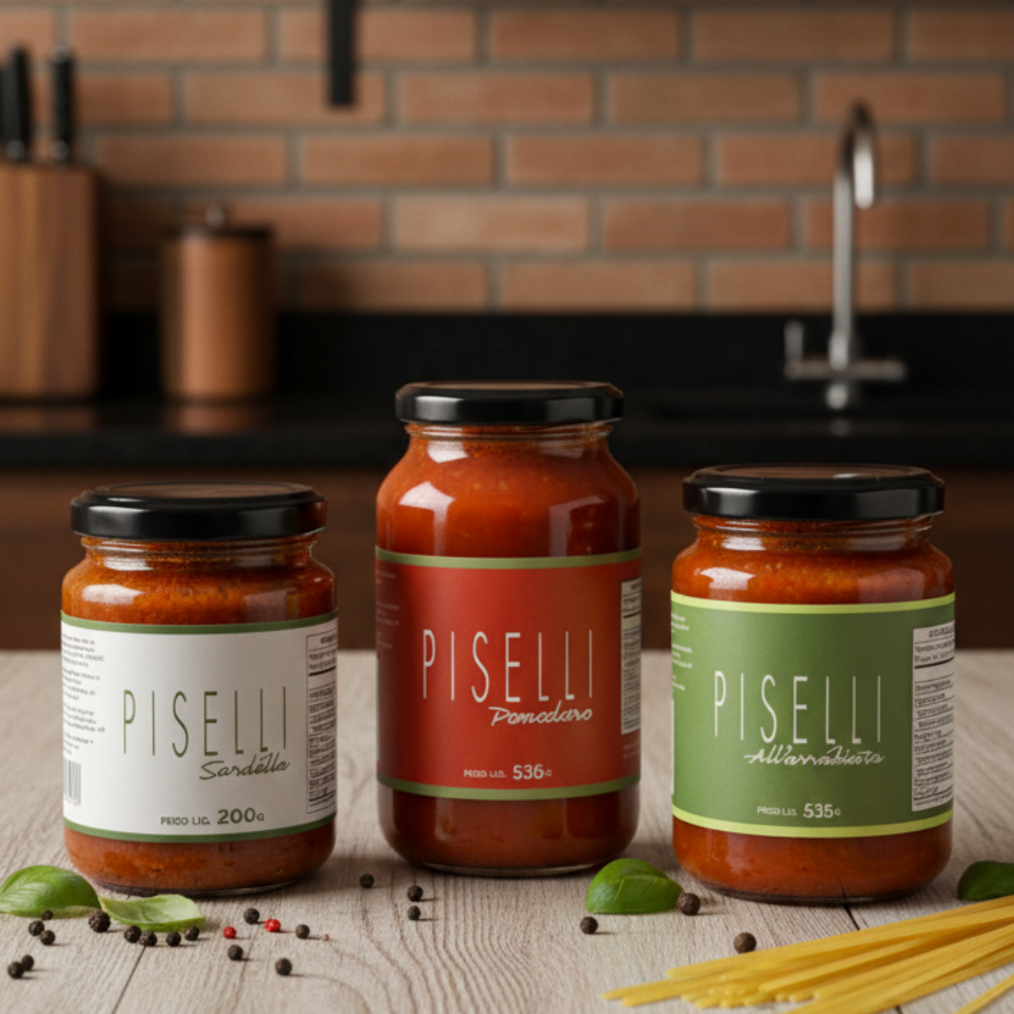 Molho de Tomate Piselli 535g.