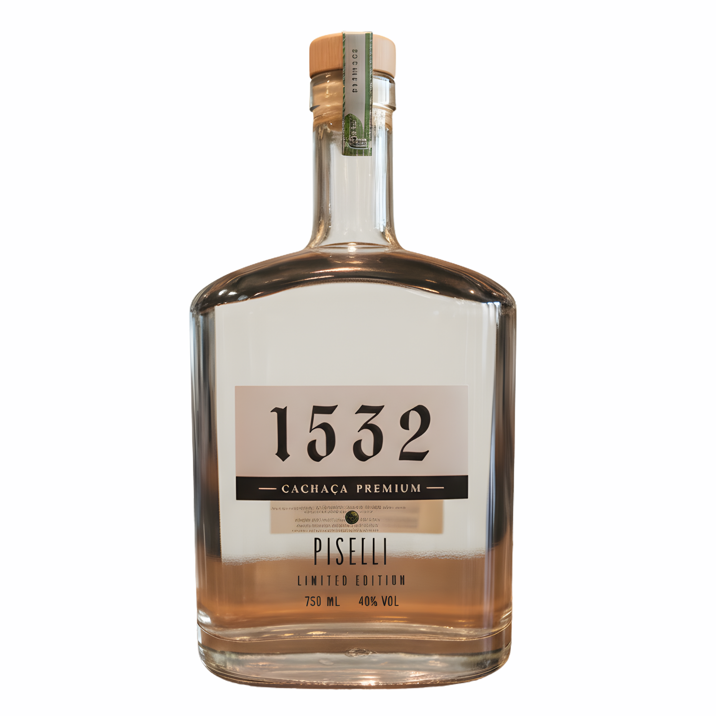 Cachaça Piselli Artesanal Prata 750ml - Seleção Exclusiva Juscelino Pereira