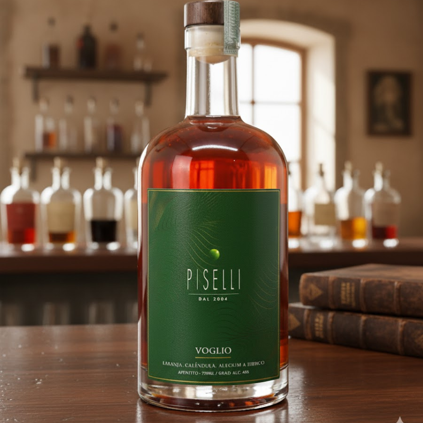 Aperitivo Voglio Piselli -750ml - Seleção Exclusiva Juscelino Pereira