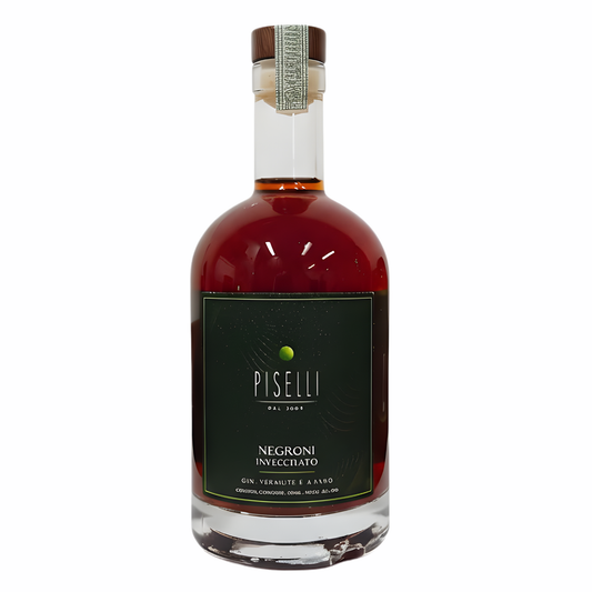 Negroni Invecciato Piselli - 375ml - Seleção Exclusiva  Juscelino Pereira
