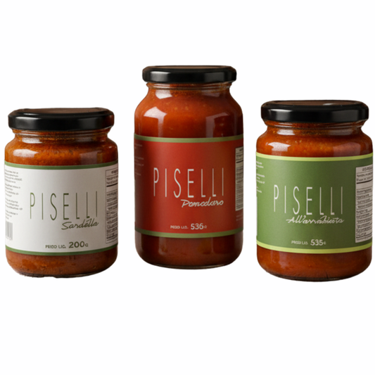 Seleção de Molhos Artesanais Piselli -  Sabor Genuíno da Itália na Sua Mesa