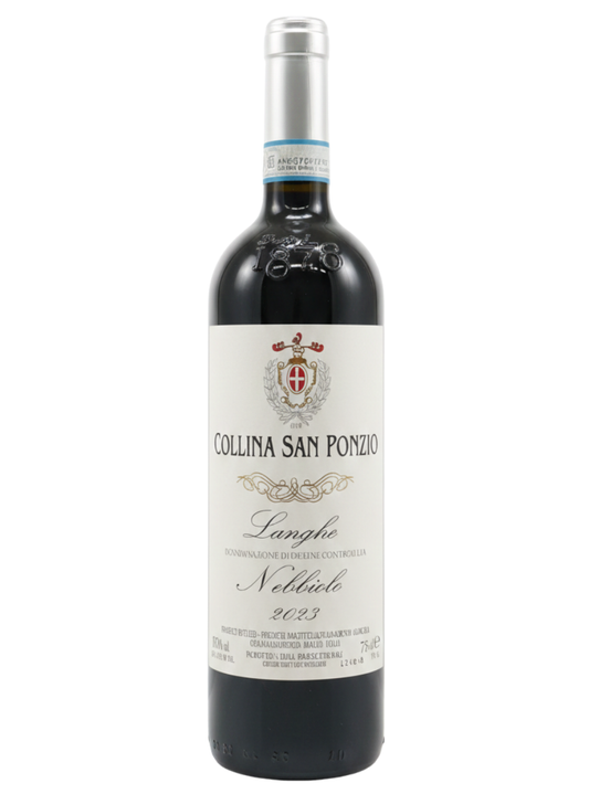Collina San Ponzio | Langhe Nebbiolo DOC | 2023 | 750ml | Vinho Tinto Italiano