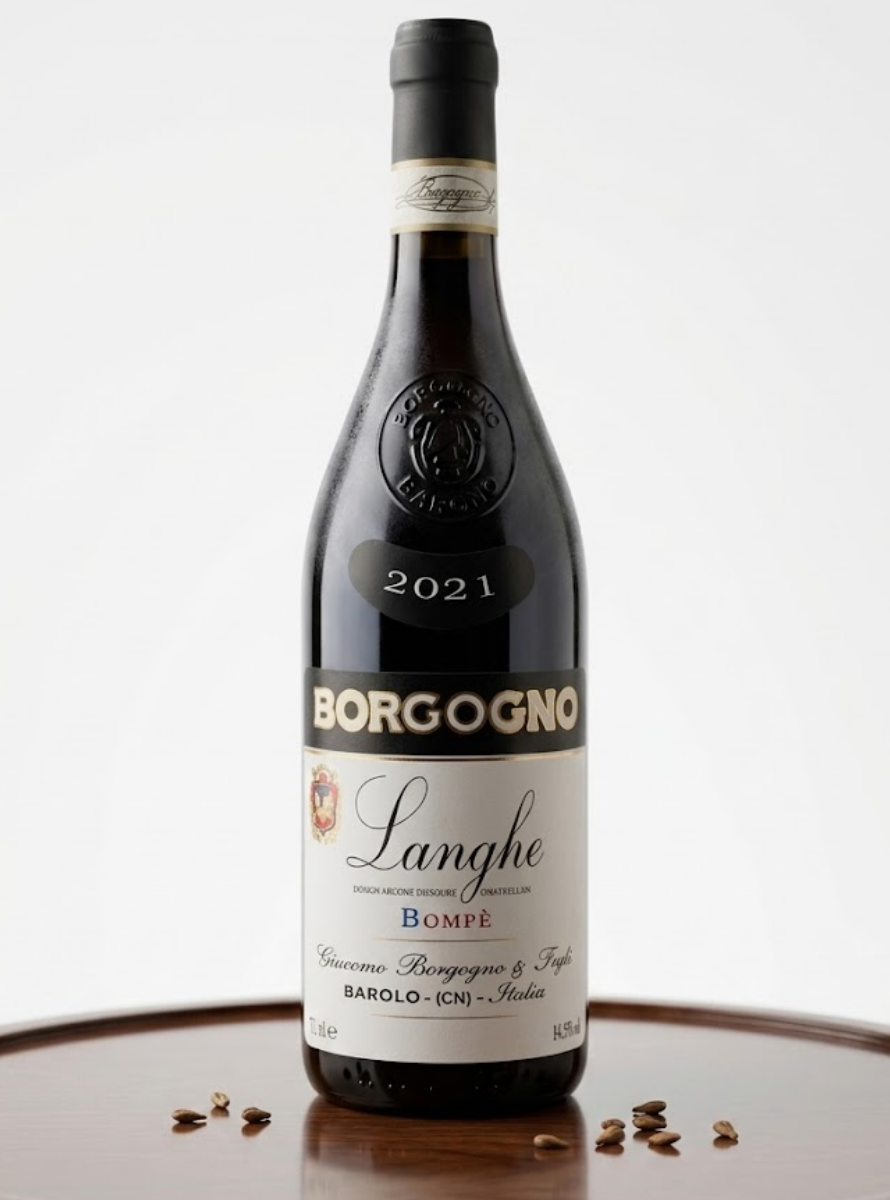 Giacomo Borgogno & Figli | Bompè Langhe DOC | 2021 | 750ml | Vinho Tinto Italiano