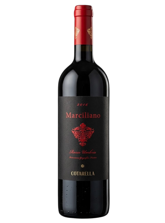 Família Cotarella | Marciliano Rosso Umbria IGT | 2016 | 750ml | Vinho Tinto Italiano