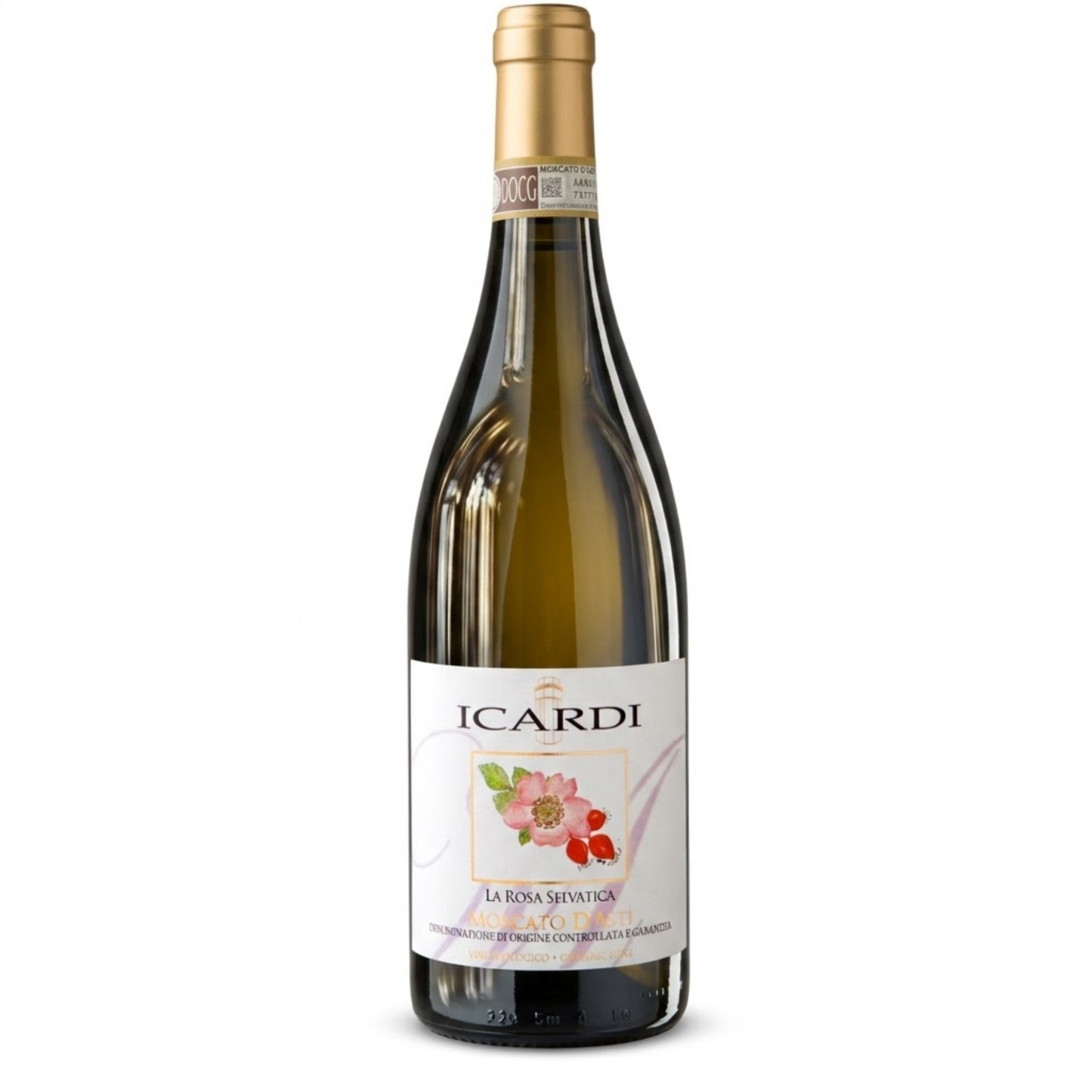 Icardi | "La Rosa Selvatica" Moscato d'Asti DOCG | 2025 | 750ml | Vinho Branco Doce Frisante Italiano