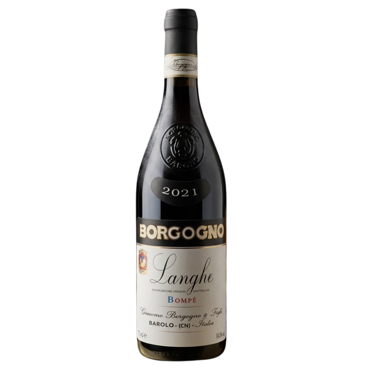 Giacomo Borgogno & Figli | Bompè Langhe DOC | 2021 | 750ml | Vinho Tinto Italiano